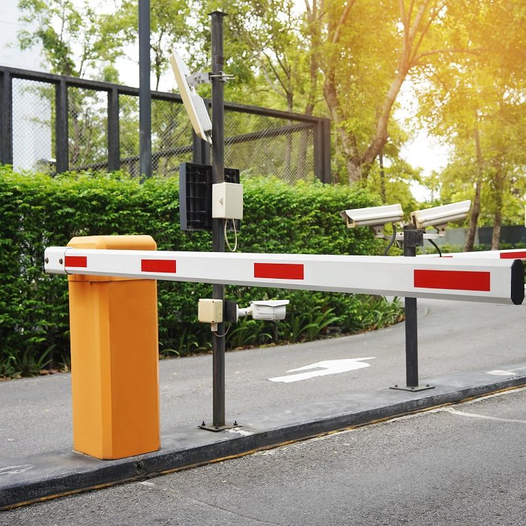 Automatic Barrier Gate , Security system for building and car entrance vehicle barrier