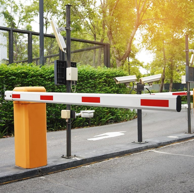 Automatic Barrier Gate , Security system for building and car entrance vehicle barrier